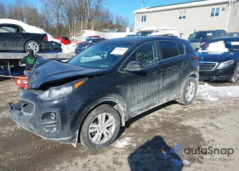 2019 Kia Sportage Lx z USA, uszkodzony, nr VIN KNDPMCAC0K7594094